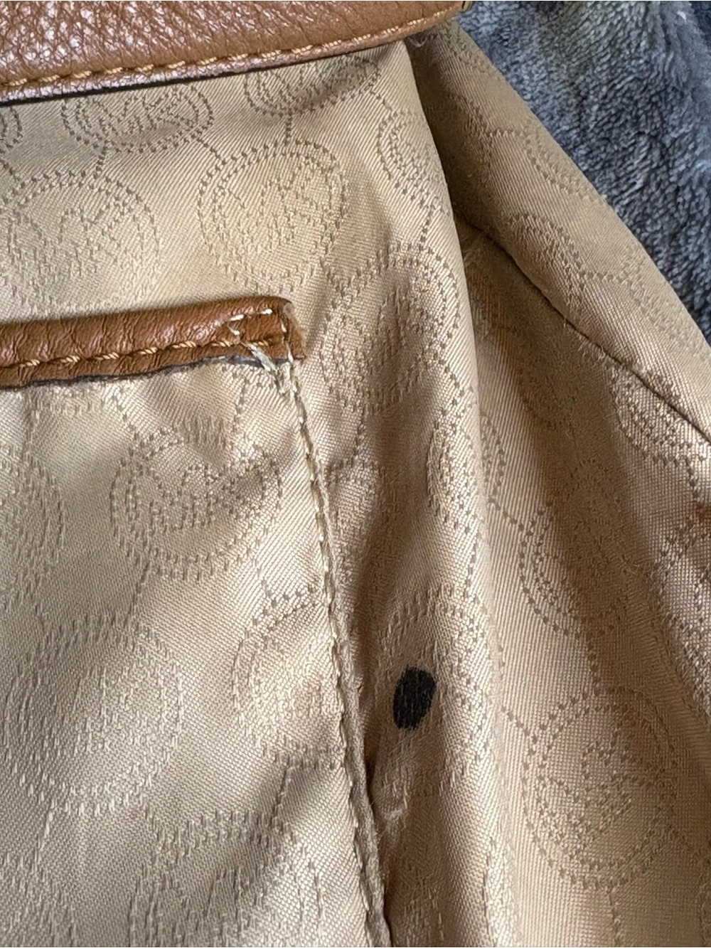 Michael Kors Weston Brown Pebbled Leather Shoulder Hobo - Picture 14 of 14
